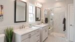 Bathroom remodeling guide with a focus on design, materials, and cost efficiency.